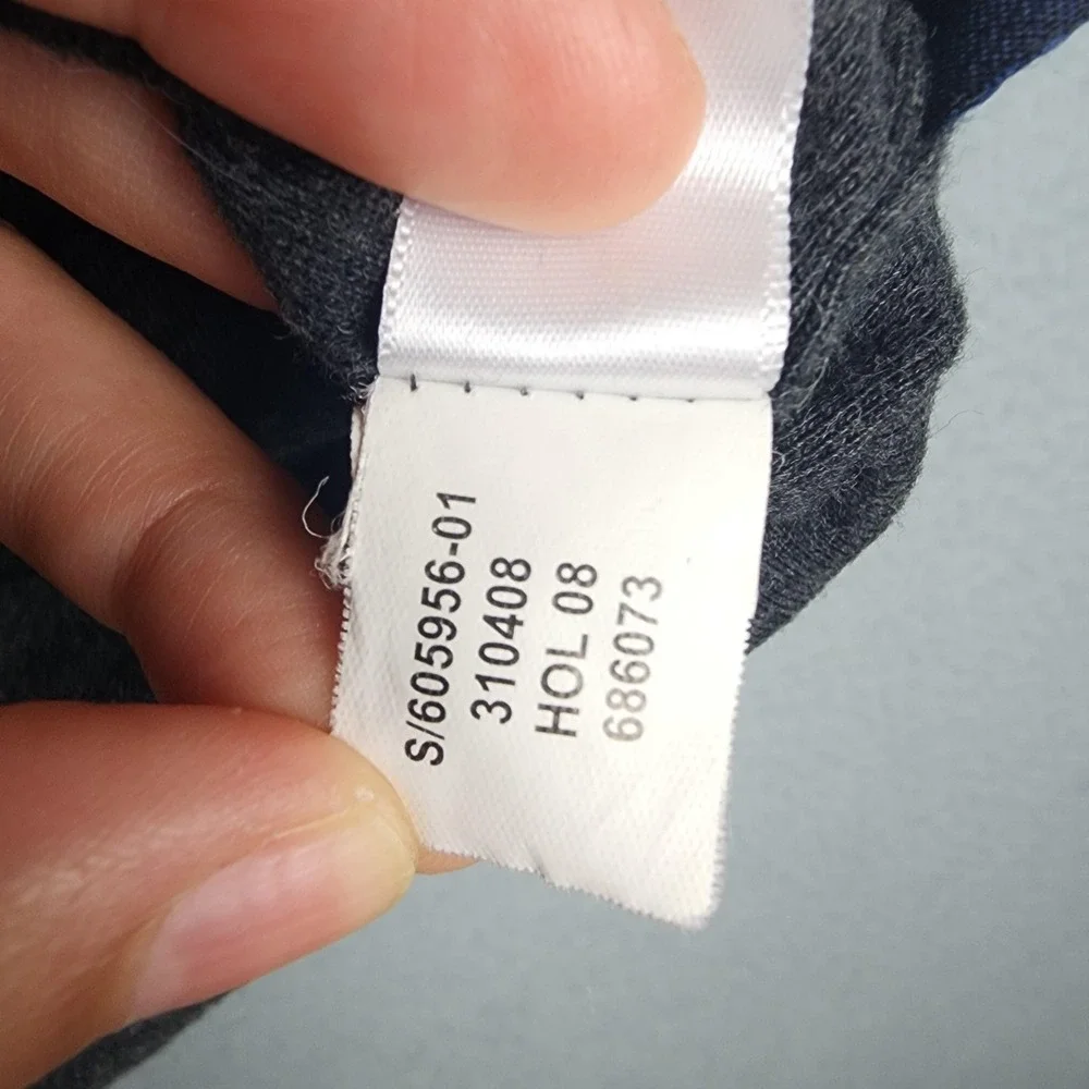 Banana Republic Vest Mens Large Navy Blue Quilted Full Zip Insulated Casual
